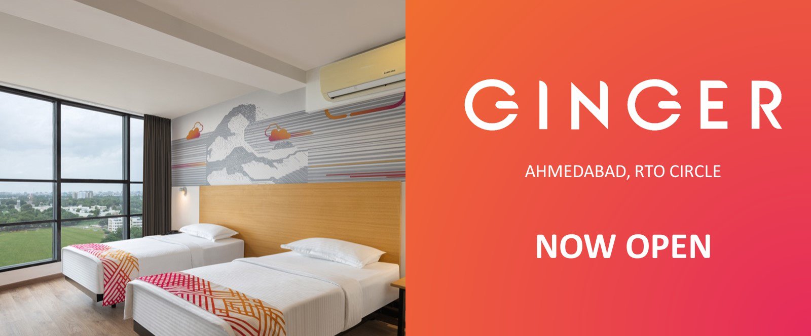 Ginger Ahmedabad Now Open
