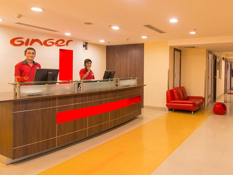 Lobby at Ginger Chennai (Vadapalani)
