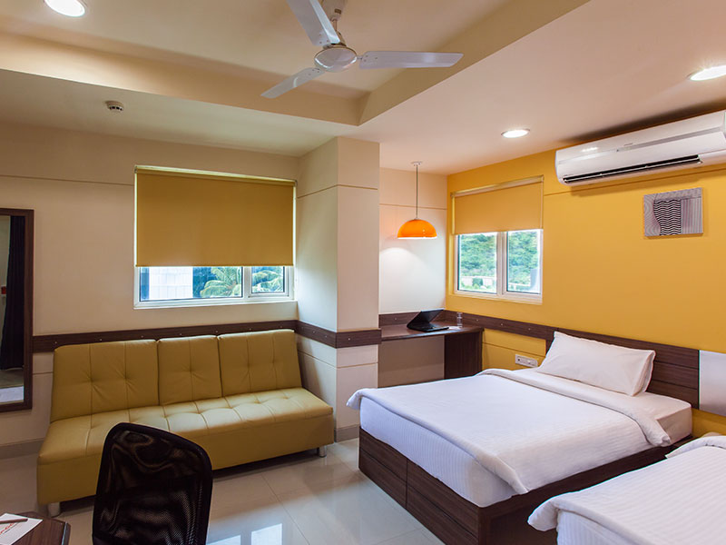 Twin Room in Ginger Bangalore IRR