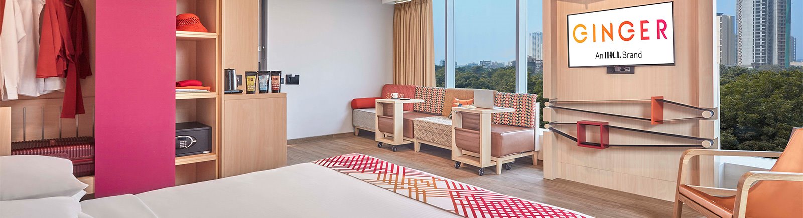 Ginger Noida Sector 133 Hotel Rooms