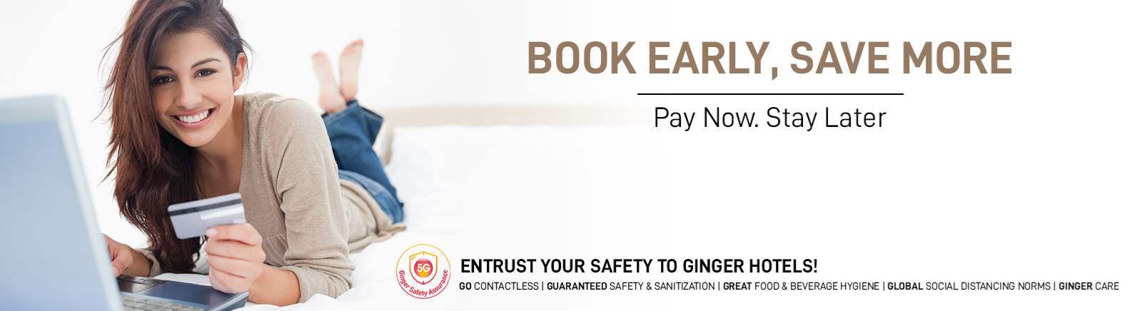 Website Exclusive Rate at Ginger Hotel
